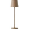 KAAMI BRILLIANT LED-Tischleuchte - Metall und Kunststoff - Cappuccino 