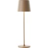 KAAMI BRILLIANT LED-Tischleuchte - Metall und Kunststoff - Cappuccino 