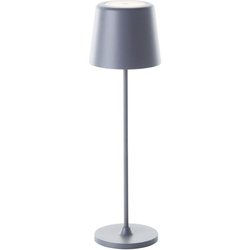 KAAMI BRILLIANT LED tafellamp - 2W - IP44 - Metaal en kunststof - Grij