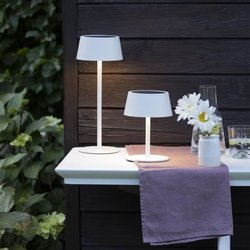 Lampada da tavolo per esterno - BRILLIANT - PICCO - LED e solare - Met