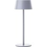 Lámpara de mesa para exterior - BRILLIANT - PICCO - LED y solar - Meta