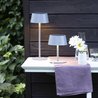 Lampe de table d extérieur - BRILLIANT - PICCO - LED et solaire - Méta
