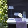 Lampe de table d extérieur - BRILLIANT - PICCO - LED et solaire - Méta