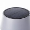 Lámpara de mesa para exterior - BRILLIANT - PICCO - LED y solar - Meta