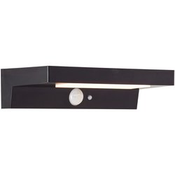 Outdoor wall light - BRILLIANT - BARKER - LED and solar - Motion detec