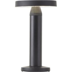 Buitentafellamp - BRILLIANT - MAGUA - LED en zonne-energie - Metaal en