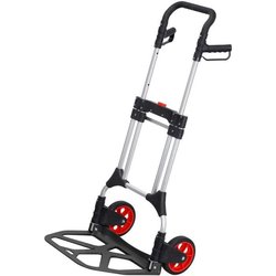 Steekwagen - MEISTER - 8985710 - Opvouwbaar - 200 kg - Zwart