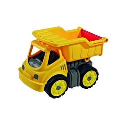 Véhicule miniature Power Worker Mini Camion Benne, Jaune, BIG, 177 g, 