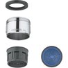Mousseur - GROHE - Chromé 13927000 - Filetage externe - Aérateur class