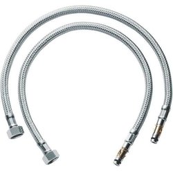Flexible alimentation annelé - GROHE - 45484000 - Métal - 5 ans de gar