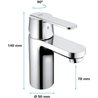Grohe Mixer Monocomande Lavabo Size S Get Chromé 23586000