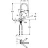 GROHE Concetto sink mixer 31491000