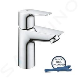 Badkamerkraan - GROHE Start Edge - 23898001 - Maat S - Zonder afvoergr