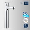 Eéngreeps wastafelmengkraan - GROHE Swift - 24331001 - Chroom - Verhoo
