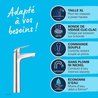 Eéngreeps wastafelmengkraan - GROHE Swift - 24331001 - Chroom - Verhoo