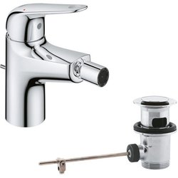 Mezclador monomando de bidé - GROHE Swift - 24332001 - Cromo - Con rót