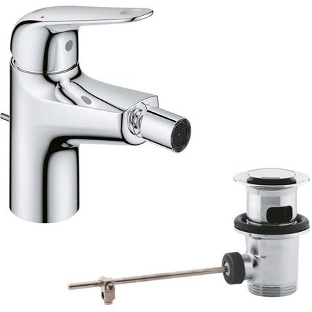 Miscelatore monocomando bidet - GROHE Swift - 24332001 - Cromo - Con s