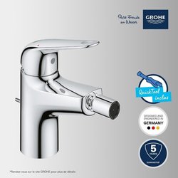 Miscelatore monocomando bidet - GROHE Swift - 24332001 - Cromo - Con s