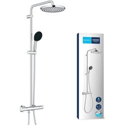 Shower column with thermostatic mixer - Water saving - GROHE Vitalio S