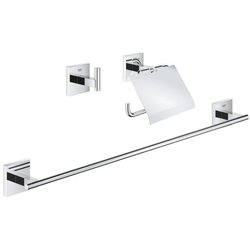 Set accessori 3 in 1 - GROHE - 41124000 - Start Cube - Cromo