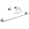Juego de accesorios 3 en 1 - GROHE - 41124000 - Start Cube - Cromo