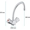 Grohe - gootsteenmixer
