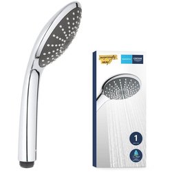 Grohe shower vitulio joy, 1 jet, 110mm shower head, anti-burlûre and w