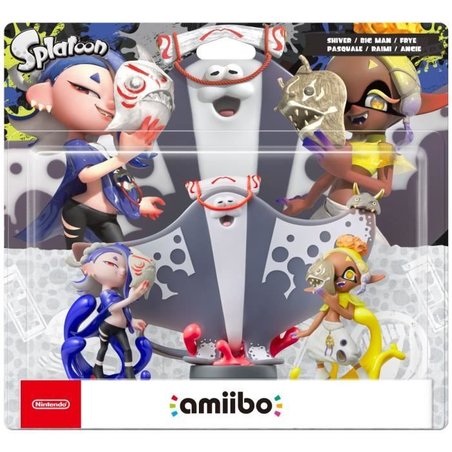 Figura Amiibo - Pasquale, Raimi e Angie | Collezione Splatoon