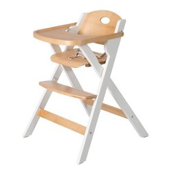 Trona plegable - ROBA - FOLD UP SMART - Bandeja de comida + arnés de s