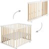 Faltbarer Laufstall für Babys  ROBA  75 x 100 cm  Höhenverstellbar 