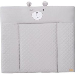 Materassino fasciatoio - ROBA - Sammy Bear Face - 85 x 75 cm - Grigio