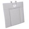 Wickelauflage  ROBA  Sammy Bärengesicht  85 x 75 cm  Grau