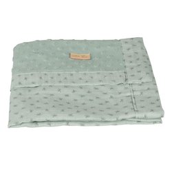 ROBA Couverture Bébé Bio Lil Planet 80x80 cm Certifié GOTS - Motif Poi