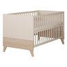 Umbaubares Kinderbett/Jugendbett  70 x 140 cm  SIDNEY  Eiche/Beige