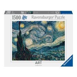Rompecabezas Ravensburger de 1500 piezas, Vincent Van Gogh: La noche e