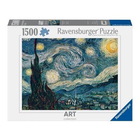 Puzzles - Puzzle 1500 pieces Ravensburger, Vincent Van Gogh: La Nuit É