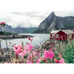 Ravensburger-Puzzle 1000p-Reine, Lofoten, Norway (Highlights)-Adults &