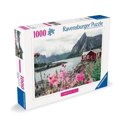 Ravensburger-Puzzle 1000p-Queen, Lofoten, Norvegia (In evidenza)-Adult
