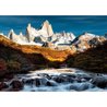 Puzzle 1000p Le Fitz Roy Patagonie (Highlights), Adultes & enfants, De