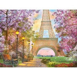 Puzzle de 1500 piezas Amor en París, Adultos y niños a partir de 14 añ
