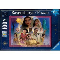 Ravensburger-Puzzle 100 pezzi XXL - Il Regno dei Desideri / Disney Wis