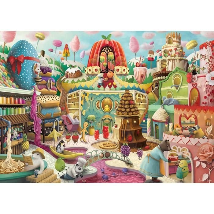 Rompecabezas de 1000 piezas: Sweet Street