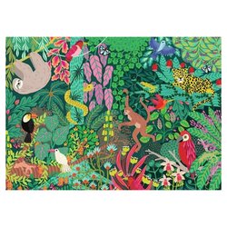 Puzzle 1000 pieces - RAVENSBURGER - Foret tropicale magique - Paysage 