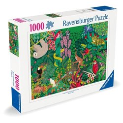 Puzzle 1000 pieces - RAVENSBURGER - Foret tropicale magique - Paysage 