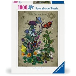 Puzzle  RAVENSBURGER  Der Lebenskreis des Schmetterlings  1000 Teil