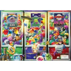 1000 Teile Puzzle Tiere, Aliens und Ninjas, ab 14 Jahren, hochwertiges