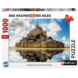 Rompecabezas de 1000 piezas: Abadía del Mont Saint Michel, Raíces y Al
