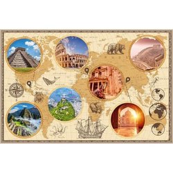 Puzzle da 3000 pezzi: Meraviglie del mondo moderno