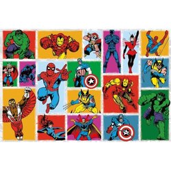 Puzzle 3000 pieces Retro Marvel, Adultes et enfants des 14 ans, Puzzle