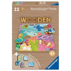 Onderwaterwereld - Houten puzzel
